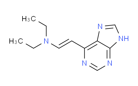 CAS No. 920503-88-4, (E)-N,N-Diethyl-2-(9H-purin-6-yl)ethenamine