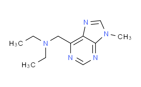 CAS No. 803635-36-1, N-Ethyl-N-((9-methyl-9H-purin-6-yl)methyl)ethanamine