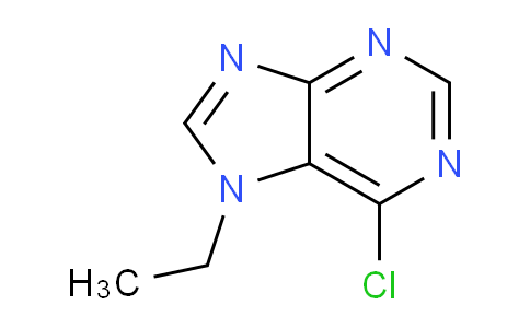 CAS No. 74972-79-5, 6-Chloro-7-ethyl-7H-purine