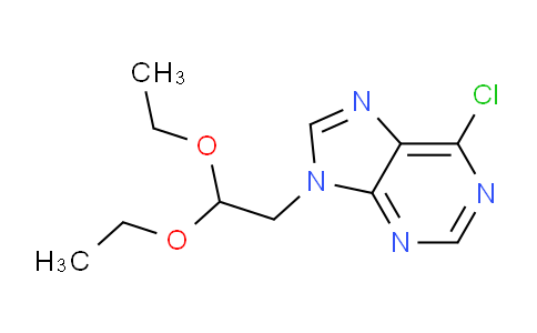CAS No. 39853-90-2, 6-Chloro-9-(2,2-diethoxyethyl)-9H-purine