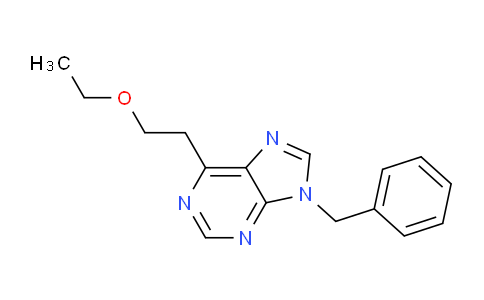 CAS No. 920503-48-6, 9-Benzyl-6-(2-ethoxyethyl)-9H-purine