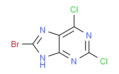 CAS No. 1416372-76-3, 8-Bromo-2,6-dichloro-9H-purine