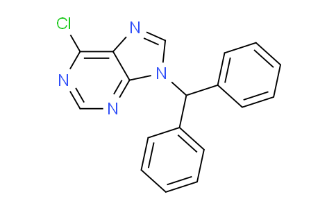CAS No. 608523-18-8, 9-Benzhydryl-6-chloro-9H-purine