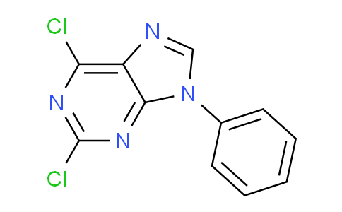 CAS No. 6971-26-2, 2,6-Dichloro-9-phenyl-9H-purine