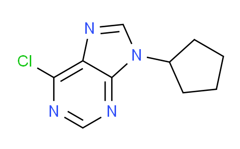 CAS No. 5444-81-5, 6-Chloro-9-cyclopentyl-9H-purine
