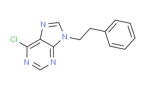 CAS No. 16833-25-3, 6-Chloro-9-phenethyl-9H-purine