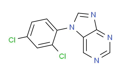 CAS No. 91634-55-8, 7-(2,4-Dichlorophenyl)-7H-purine