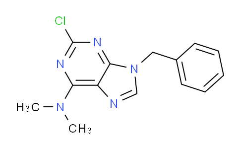 CAS No. 115204-53-0, 9-Benzyl-2-chloro-N,N-dimethyl-9H-purin-6-amine