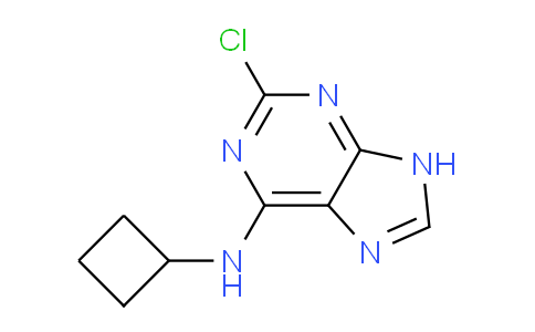 CAS No. 325168-08-9, 2-Chloro-N-cyclobutyl-9H-purin-6-amine