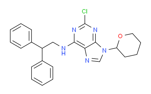 MC776620 | 264608-14-2 | 2-Chloro-N-(2,2-diphenylethyl)-9-(tetrahydro-2H-pyran-2-yl)-9H-purin-6-amine