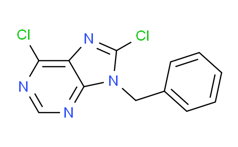 CAS No. 91395-18-5, 9-Benzyl-6,8-dichloro-9H-purine