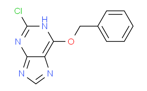 CAS No. 104121-30-4, 6-(Benzyloxy)-2-chloro-1H-purine