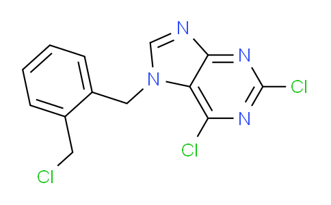 CAS No. 924904-10-9, 2,6-Dichloro-7-(2-(chloromethyl)benzyl)-7H-purine
