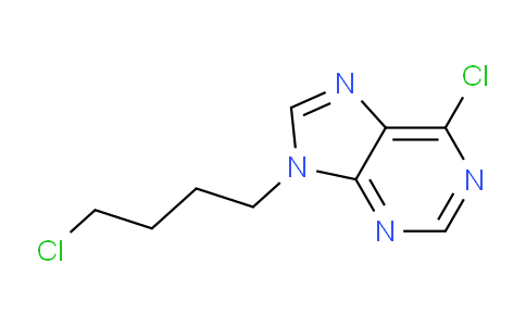 CAS No. 64127-13-5, 6-Chloro-9-(4-chlorobutyl)-9H-purine