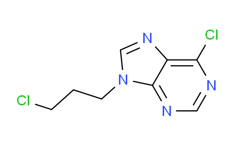 CAS No. 113379-30-9, 6-Chloro-9-(3-chloropropyl)-9H-purine