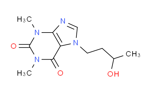 CAS No. 21622-64-0, 7-(3-Hydroxybutyl)-1,3-dimethyl-1H-purine-2,6(3H,7H)-dione