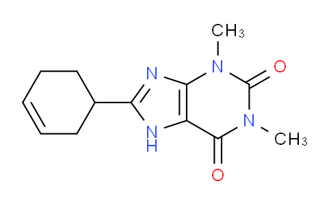 CAS No. 74039-68-2, 8-(Cyclohex-3-en-1-yl)-1,3-dimethyl-1H-purine-2,6(3H,7H)-dione