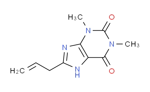 CAS No. 74039-62-6, 8-Allyl-1,3-dimethyl-1H-purine-2,6(3H,7H)-dione
