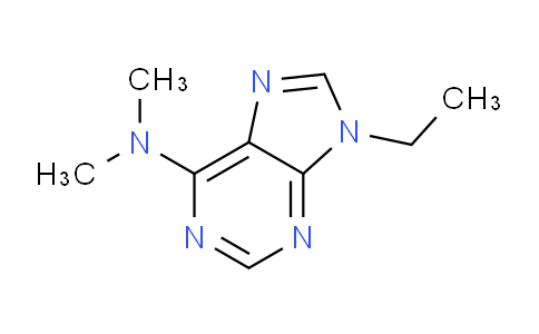 CAS No. 5427-22-5, 9-Ethyl-N,N-dimethyl-9H-purin-6-amine