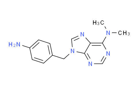 CAS No. 112089-10-8, 9-(4-Aminobenzyl)-N,N-dimethyl-9H-purin-6-amine