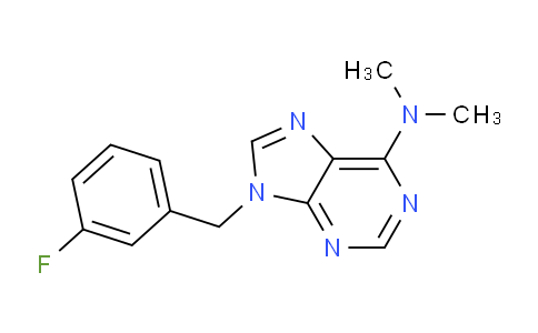 112089-18-6 | 9-(3-Fluorobenzyl)-N,N-dimethyl-9H-purin-6-amine