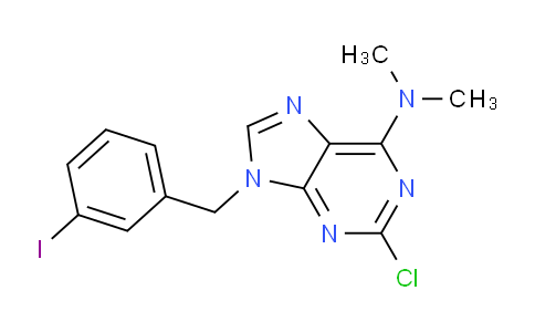 DY776723 | 115204-63-2 | 2-Chloro-9-(3-iodobenzyl)-N,N-dimethyl-9H-purin-6-amine
