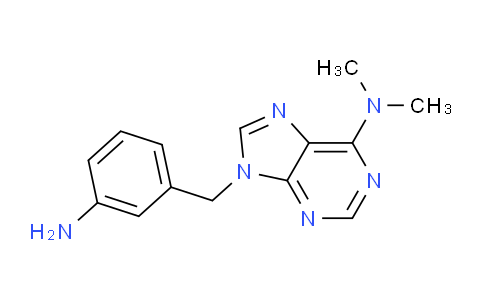 CAS No. 115204-50-7, 9-(3-Aminobenzyl)-N,N-dimethyl-9H-purin-6-amine