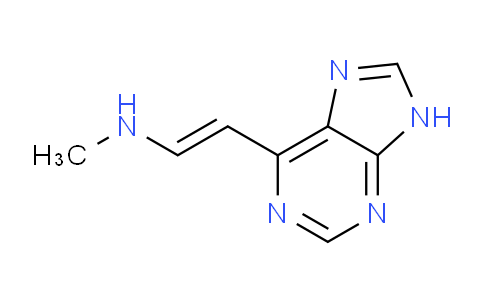 CAS No. 920503-91-9, (E)-N-Methyl-2-(9H-purin-6-yl)ethenamine