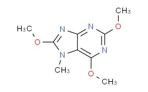 CAS No. 817631-50-8, 2,6,8-Trimethoxy-7-methyl-7H-purine
