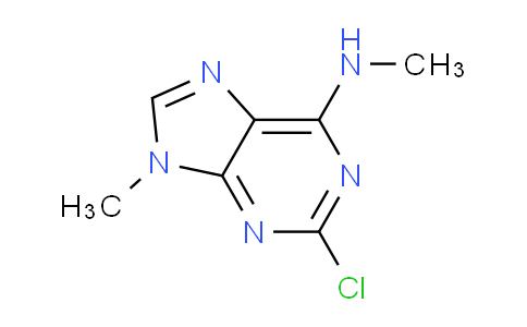 CAS No. 61494-90-4, 2-Chloro-N,9-dimethyl-9H-purin-6-amine