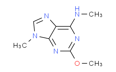 CAS No. 61494-92-6, 2-Methoxy-N,9-dimethyl-9H-purin-6-amine