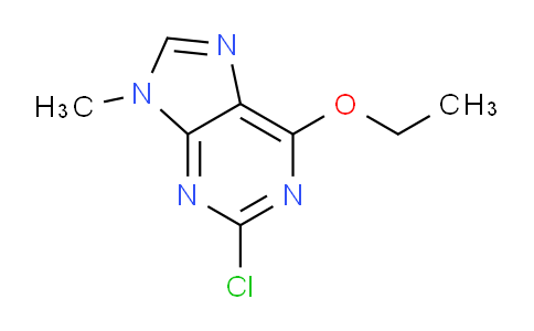 CAS No. 2697-70-3, 2-Chloro-6-ethoxy-9-methyl-9H-purine