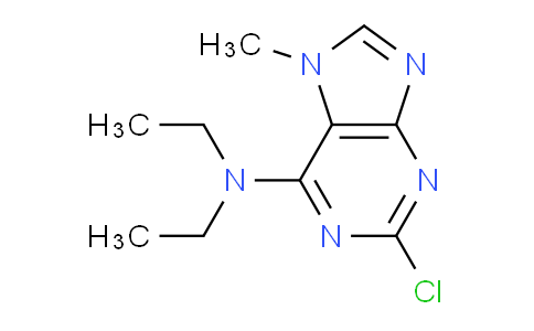 CAS No. 857172-63-5, 2-Chloro-N,N-diethyl-7-methyl-7H-purin-6-amine
