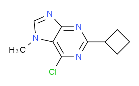 CAS No. 1707603-57-3, 6-Chloro-2-cyclobutyl-7-methyl-7H-purine