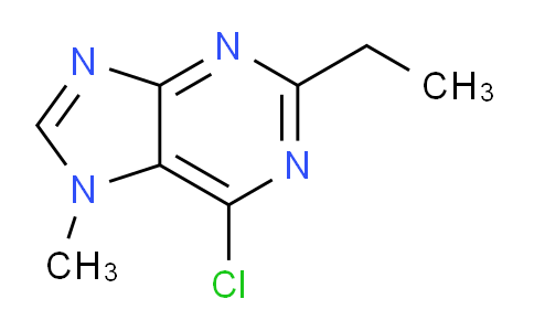 CAS No. 1710471-56-9, 6-Chloro-2-ethyl-7-methyl-7H-purine