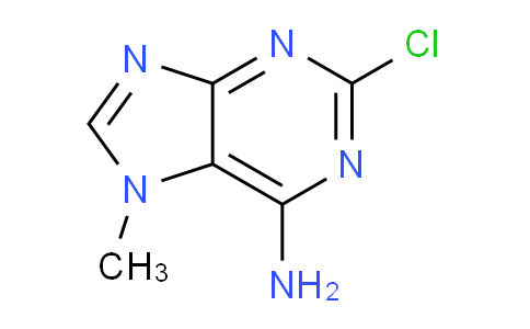 CAS No. 5453-10-1, 2-Chloro-7-methyl-7H-purin-6-amine