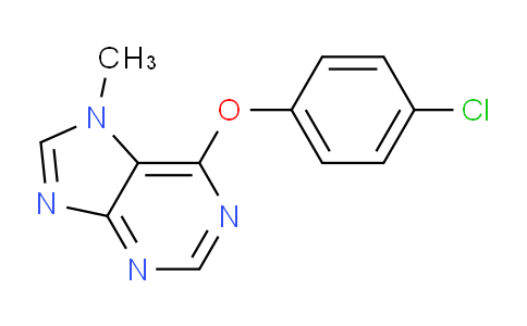 CAS No. 5444-56-4, 6-(4-Chlorophenoxy)-7-methyl-7H-purine