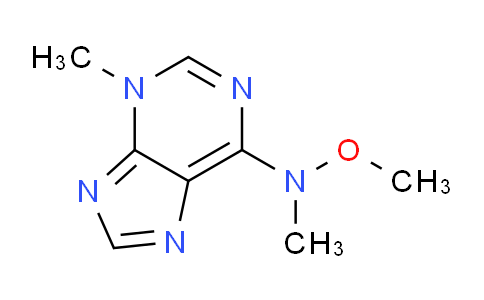 CAS No. 89018-81-5, N,O-Dimethyl-N-(3-methyl-3H-purin-6-yl)hydroxylamine