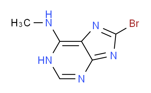 CAS No. 89073-89-2, 8-Bromo-N-methyl-1H-purin-6-amine