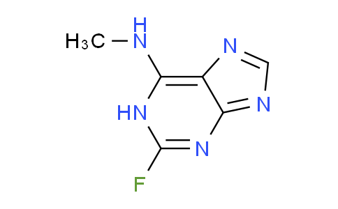 CAS No. 630103-42-3, 2-Fluoro-N-methyl-1H-purin-6-amine