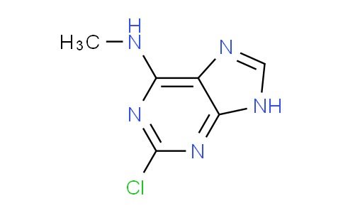 CAS No. 82499-02-3, 2-Chloro-N-methyl-9H-purin-6-amine