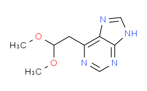 CAS No. 920503-29-3, 6-(2,2-Dimethoxyethyl)-9H-purine