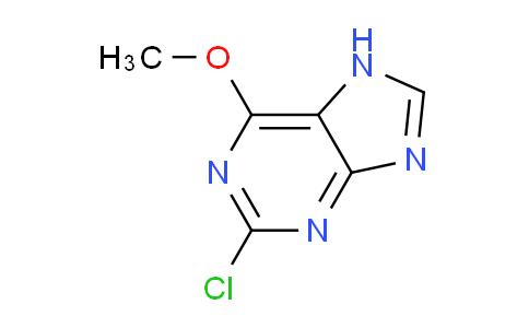CAS No. 1198-46-5, 2-Chloro-6-methoxypurine
