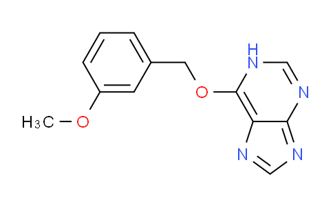 CAS No. 67733-84-0, 6-((3-Methoxybenzyl)oxy)-1H-purine
