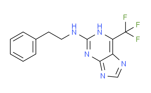 CAS No. 878051-64-0, N-Phenethyl-6-(trifluoromethyl)-1H-purin-2-amine