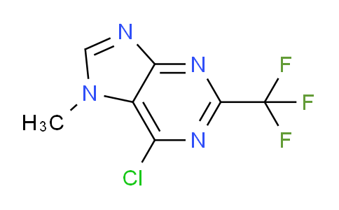CAS No. 1095281-91-6, 6-Chloro-7-methyl-2-(trifluoromethyl)-7H-purine