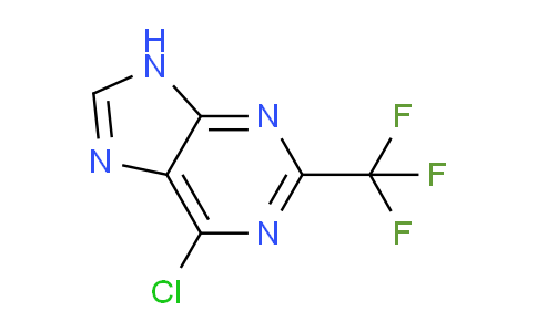 CAS No. 1998-63-6, 6-Chloro-2-(trifluoromethyl)-9H-purine