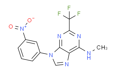 MC776854 | 477726-01-5 | N-Methyl-9-(3-nitrophenyl)-2-(trifluoromethyl)-9H-purin-6-amine