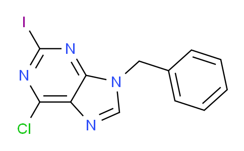 CAS No. 176515-41-6, 9-Benzyl-6-chloro-2-iodo-9H-purine