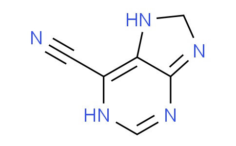 CAS No. 128033-35-2, 7,8-Dihydro-1H-purine-6-carbonitrile
